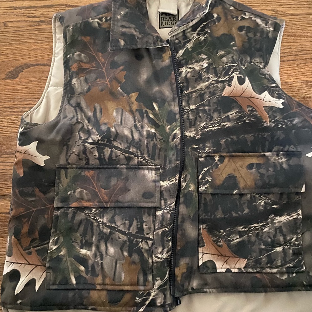 Bear Ridge Camo Hunting Jacket Vest